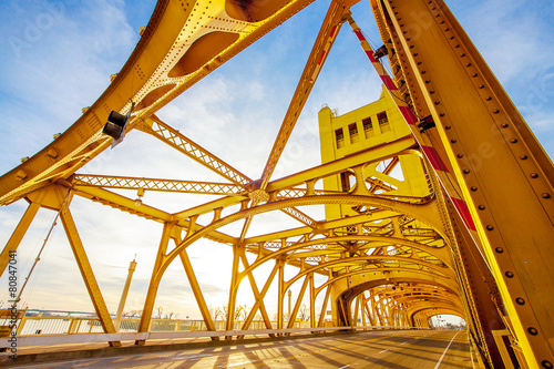 Towe Bridge in Sacramento Kalifornien