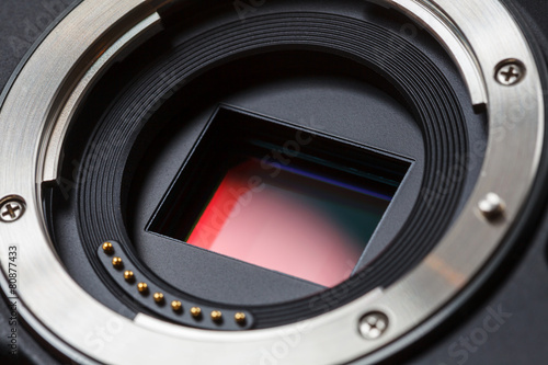 Digital Camera Sensor and Lens Mount