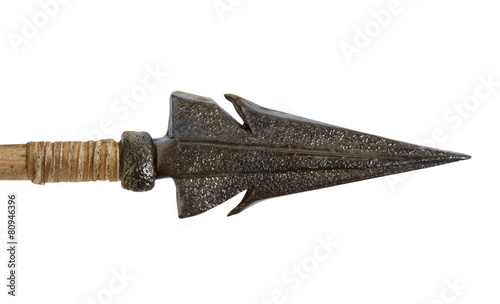 Antique old arrowhead