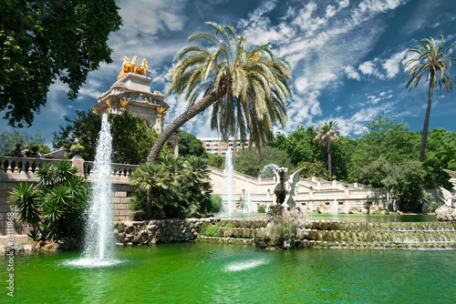 fountain in Barcelona