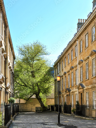 Dead-end street in Bath (UK)