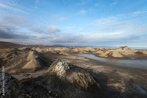 mud vulcano, Gobustan, Azerbaijan