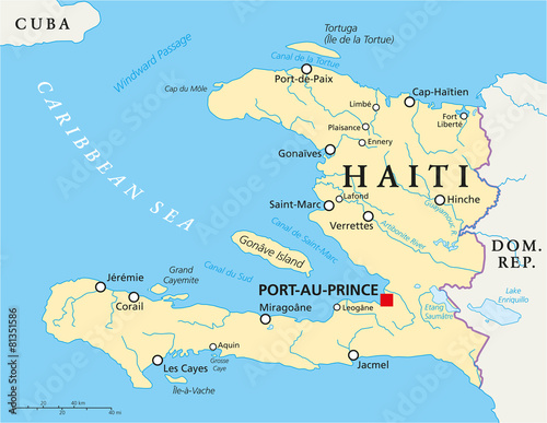 Haiti Political Map