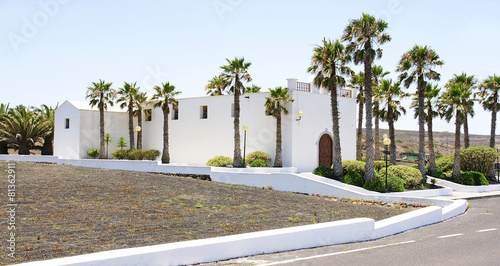 Iglesia en Ye, Lanzarote, Islas Canarias