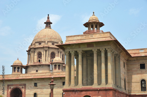 Indian Government buildings. Raj Path, New Delhi, India.