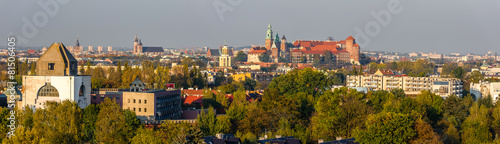 Panorama Krakowa z Zakrzówka