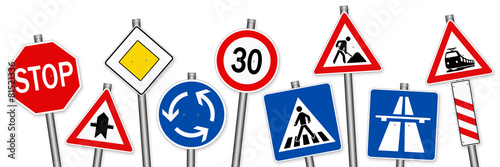 road signs