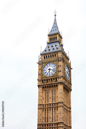 Big Ben in Westminster, London England UK