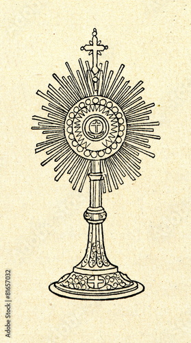 "Solar" monstrance.