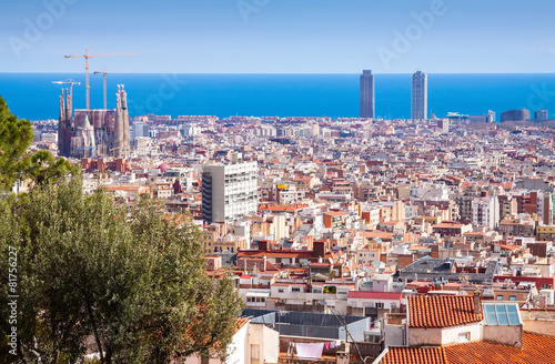 picturesque view of Barcelona
