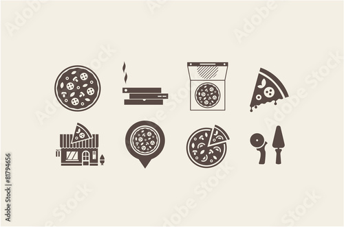 pizza icons