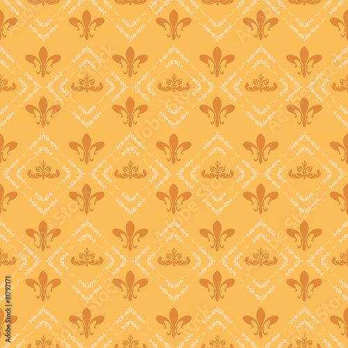 Seamless Yellow Wallpaper