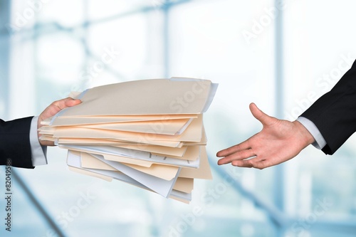 File. Handing File Folder