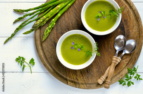 Asparagus soup