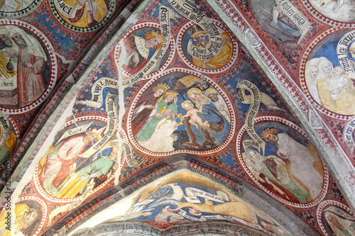 adorazione dei Magi; chiostro del Duomo di Bressanone