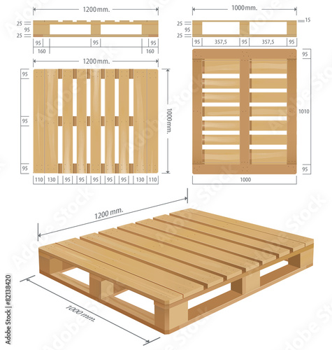 American standard pallet views