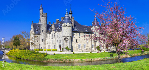 fairytale castle. Belgium, Marnix