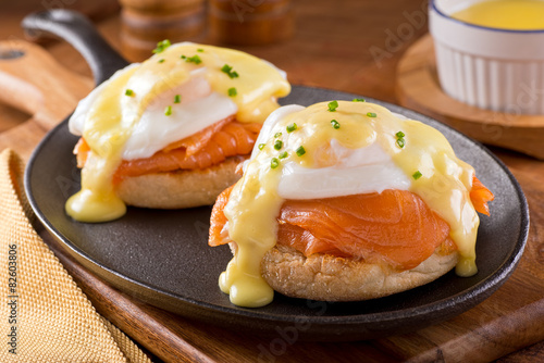 Eggs Benedict with Smoked Salmon