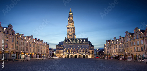 The heroes place in Arras, France