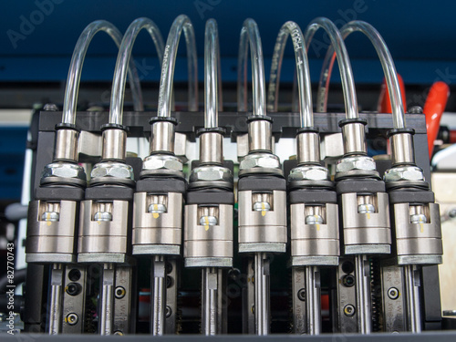 solenoid valves with pipes