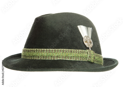 Green Tyrolean Ocktoberfest Bavarian hat