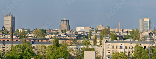 Łódź -Stitched Panorama