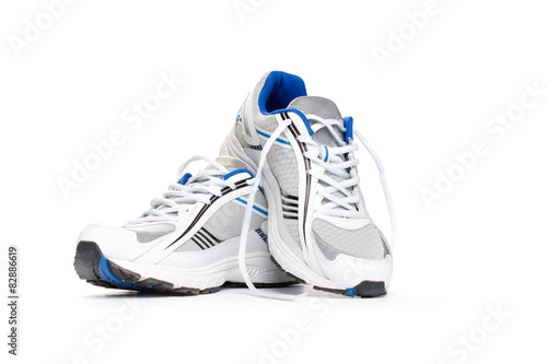 Sport shoes isolated on white