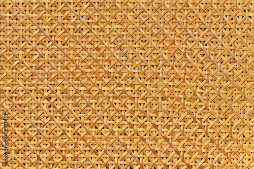 Woven rattan pattern