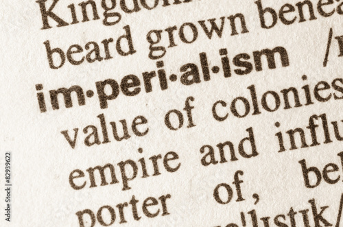 Dictionary definition of word imperialism