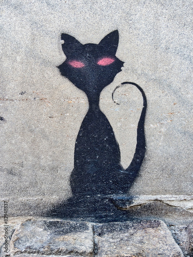 Graffiti Katze