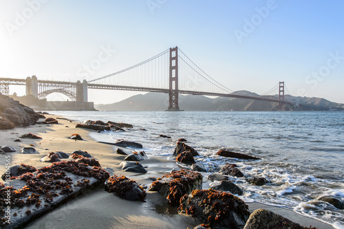 Golden gate bridge in San Francisco