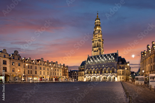 The heroes place in Arras, France