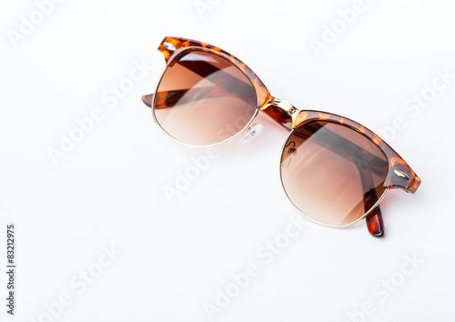 Vintage design sunglasses, isolated