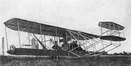 First plane, built in Russia (Riga, fabric "Motor", 1910)