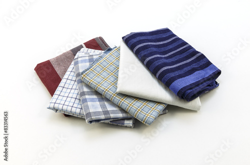 handkerchiefs for men on a white background