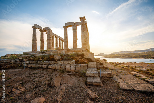 Poseidon temple in Greece