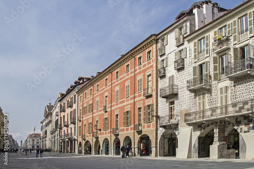 Via Roma in Cuneo