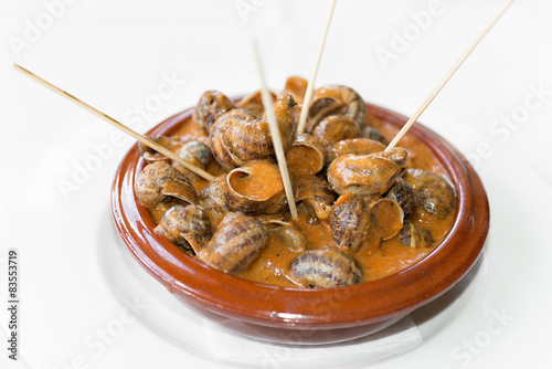 Snails in sauce