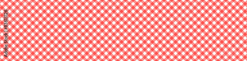 Red Tablecloth Multiply Colors Pattern