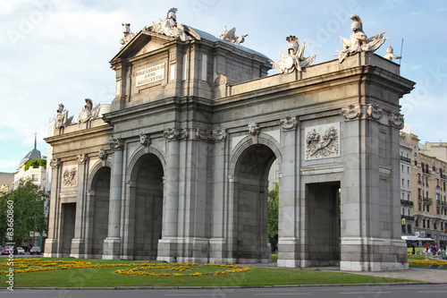 Пуэрта-де-Алькала – триумфальная арка, Мадрид 