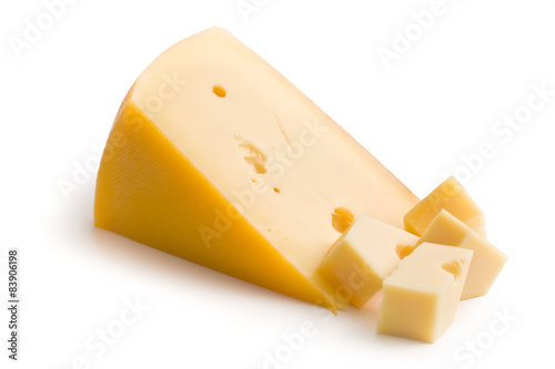 block of edam cheese