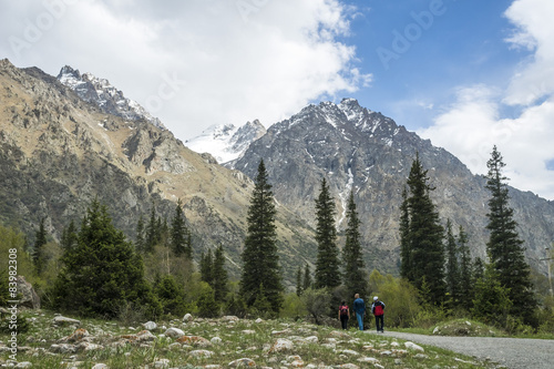 Mountains in Kyrgyzstan