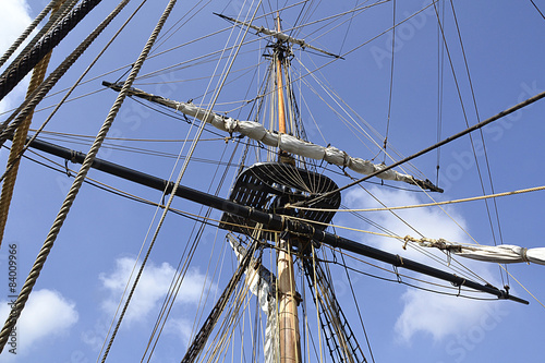 Tall ship rigging