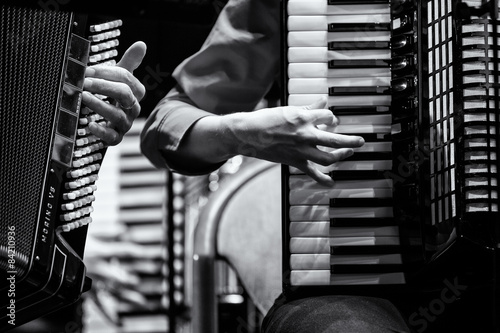 Konzert Handharmonika Club, Akkordeon Orchester, Detail