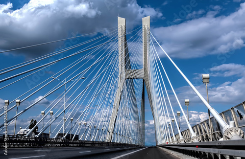 Redzinski Bridge in Wroclaw