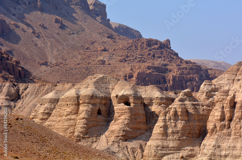 Qumran caves Dead Sea Israel