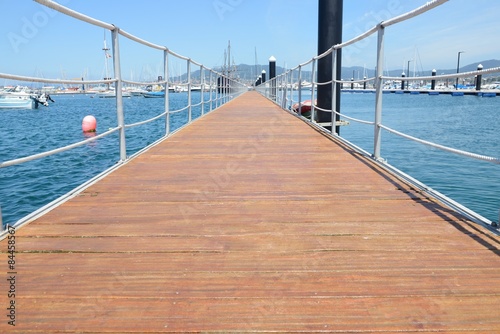 boat dock at the port