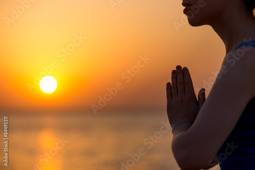 Namaste gesture
