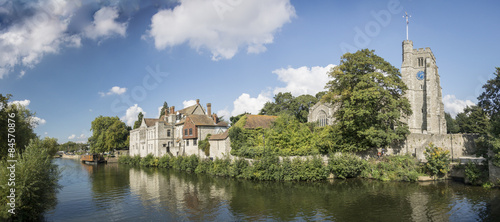 Panorama of Maidstone Riverfront