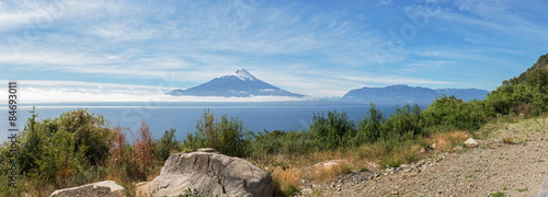 Panoramic view of the Osorno Volcano
